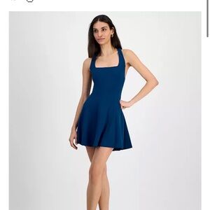 Rachel Roy Charlie Square Neck Mini Dress